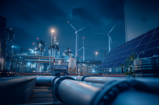 Environmentally Sustainable Desalination with Green Hydrogen